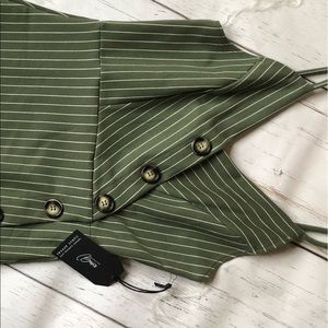 Olive midi dress